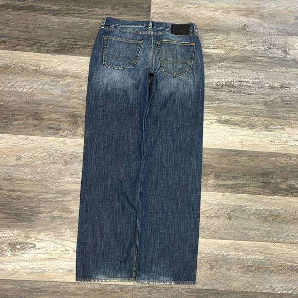 Hugo Boss Mid Wash Blue Mens‎ 33x33 Relaxed Straight Leg Streetwear Texas Jeans - Picture 3 of 12